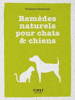cover image of Petit livre de--Les remèdes naturels pour chiens et chats